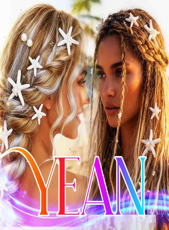 Yean Silver Starfish Hair Pins Mermaid Hair clips Beach Wedding Hair Accessories for Women(Pack of 8) - Image 4